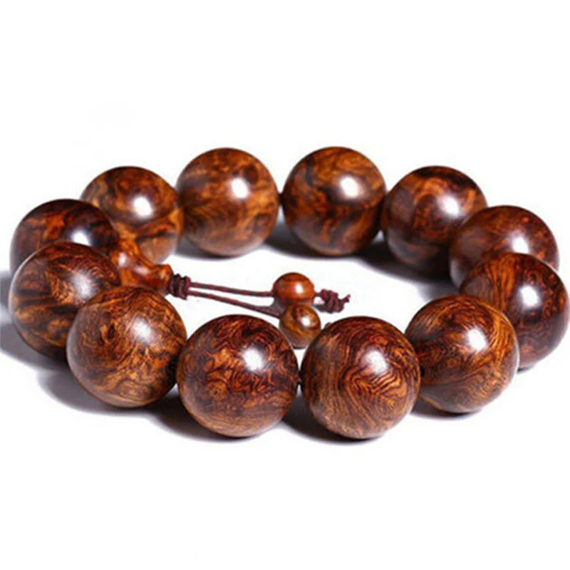 Braccialetto Buddha Stones Tibetan Rosewood Warmth (tipo casuale) - Image 7