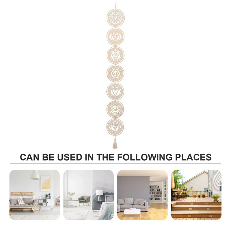 Buddha Stones Chakra Balancing Wall Hanger Decorazione per la casa - Image 5
