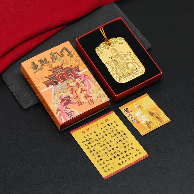 Buddha Stones Feng Shui Stella di buon auspicio Penna Wenchang Pagoda Pesce Koi Decorazione da appendere all'auto - Image 17