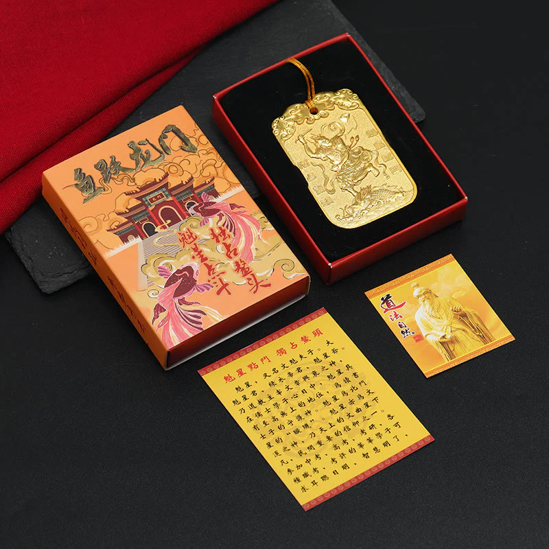 Buddha Stones Feng Shui Stella di buon auspicio Penna Wenchang Pagoda Pesce Koi Decorazione da appendere all'auto - Image 9