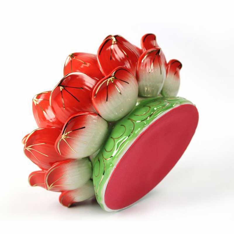 Buddha Stones Meditazione Preghiera Altare Fiore di Loto Portacandele Tempio Buddista Rituali Usa Articoli - Image 11