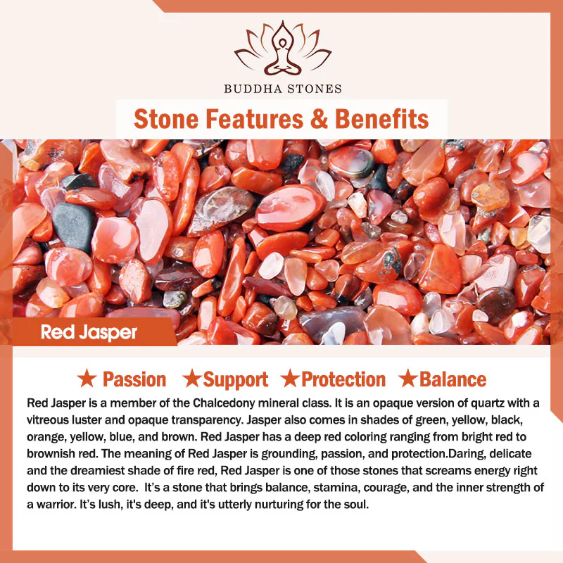 Buddha Stones Pietre di cristallo con potere curativo naturale Bracciale unisex regolabile in macramè - Image 17