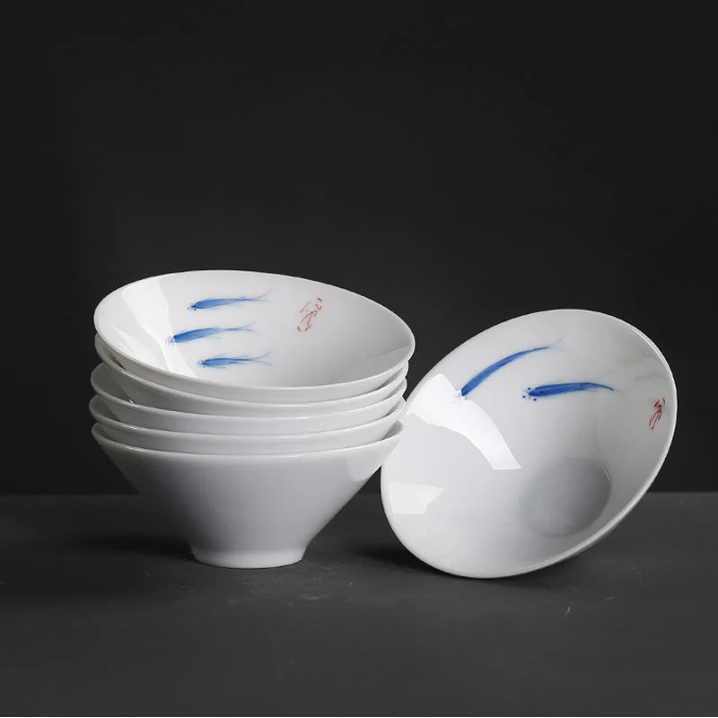 Buddha Stones Vintage Prugna Orchidea Bambù Crisantemo Loto Koi Pesce Tazza da Tè in Ceramica Kung Fu Tazze da Tè - Image 13