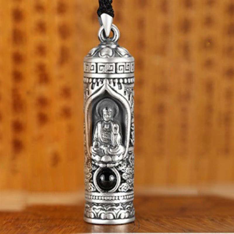 Collana con ciondolo di Buddha natale con proiezione dello zodiaco cinese e della prosperità - Image 16