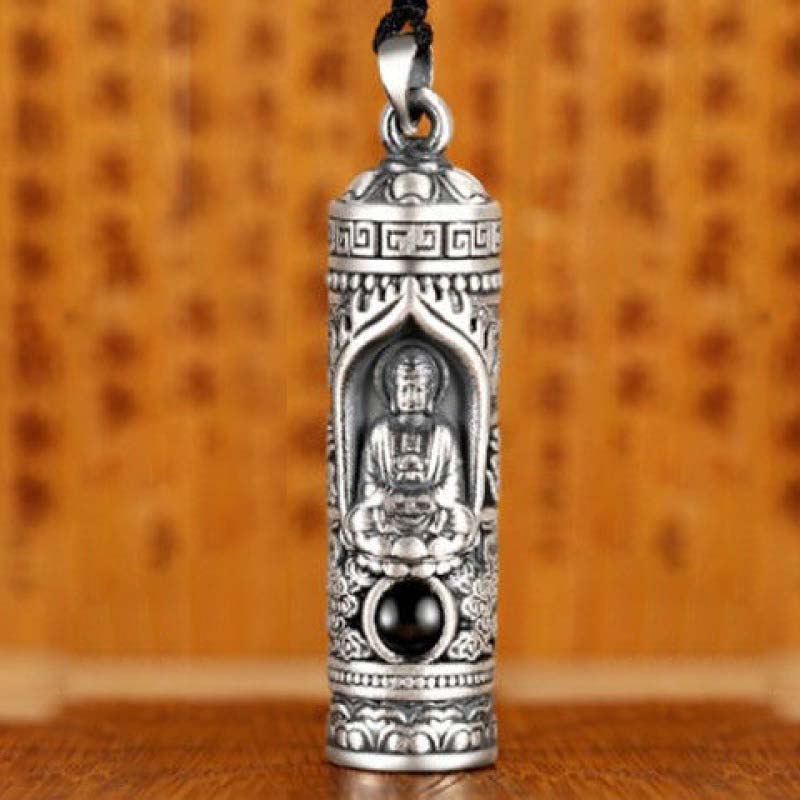 Collana con ciondolo di Buddha natale con proiezione dello zodiaco cinese e della prosperità - Image 21