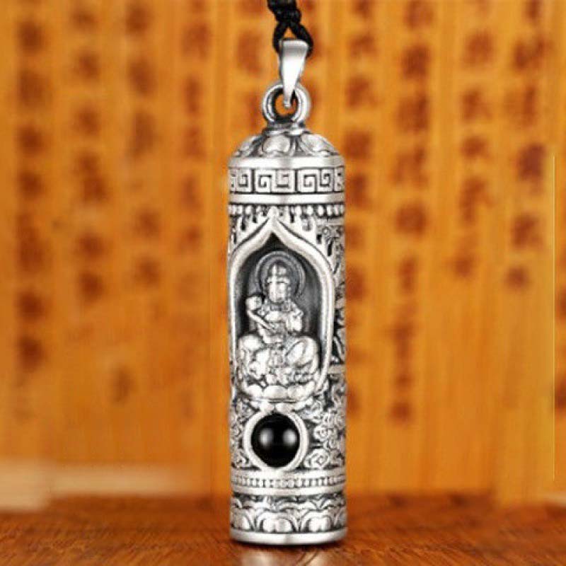 Collana con ciondolo di Buddha natale con proiezione dello zodiaco cinese e della prosperità - Image 8