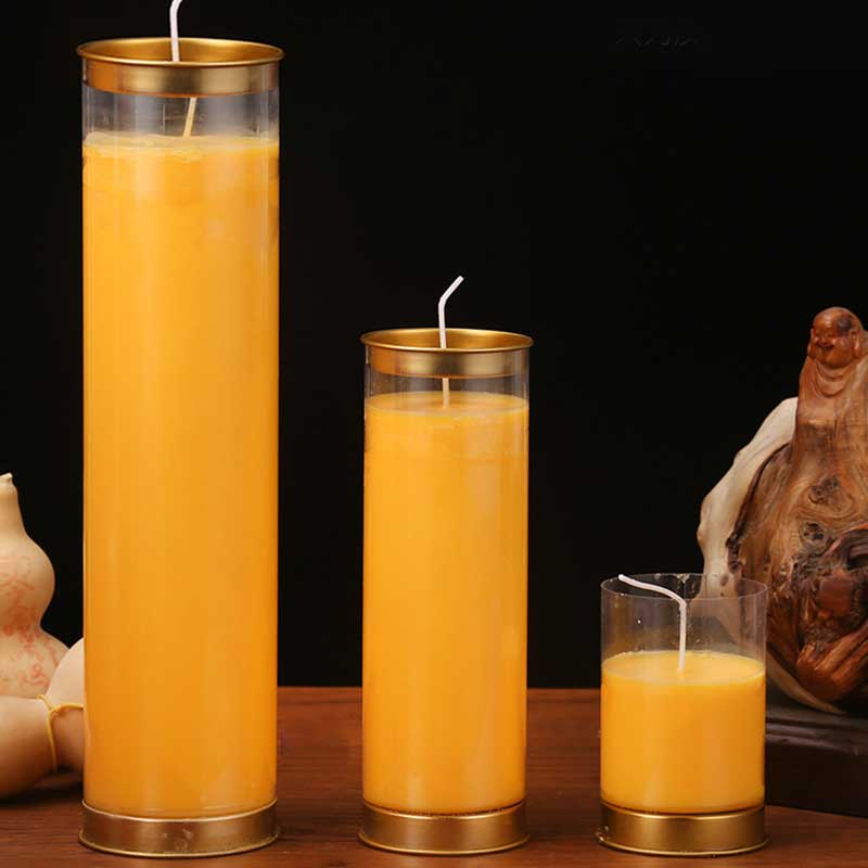 Meditazione Preghiera Altare Candela Tempio Buddista Rituali Uso Oggetti - Image 19