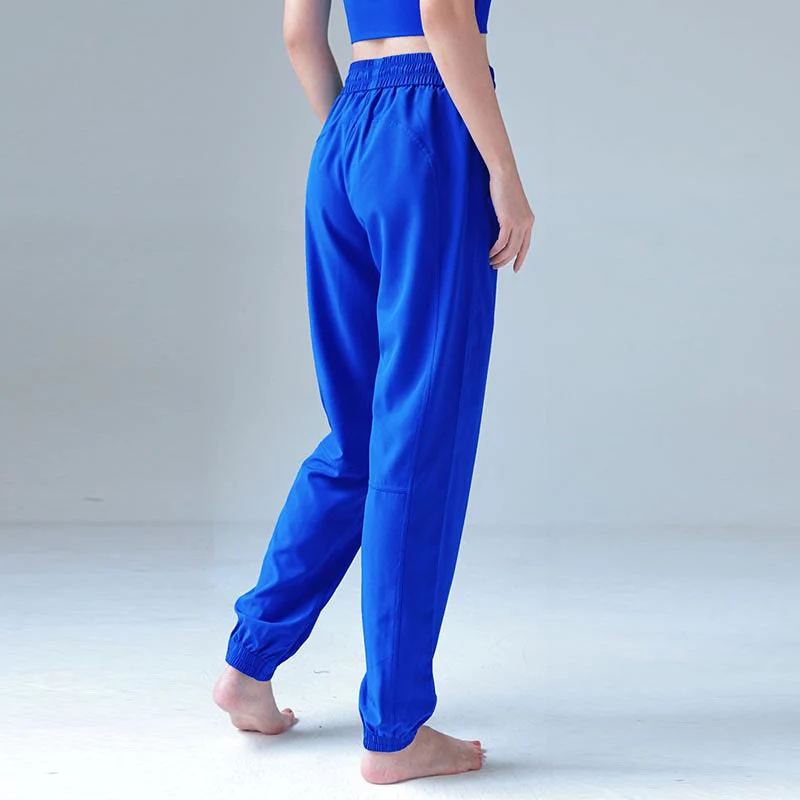 Pantaloni da jogging sportivi da yoga fitness a vita alta con tasche Buddha Stones - Image 30