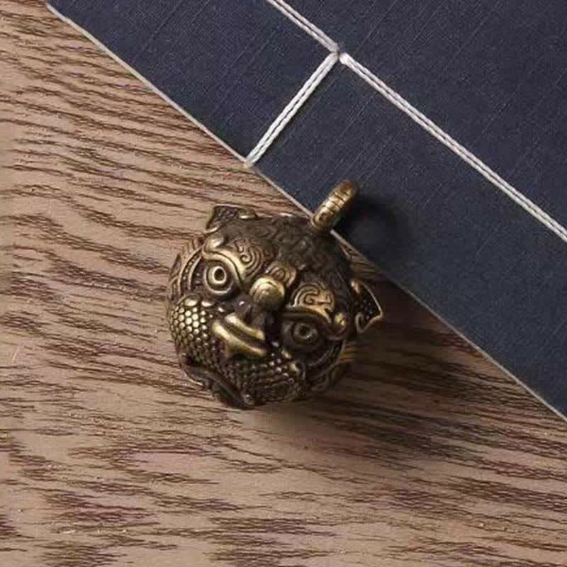 Portachiavi in rame con pietre Buddha Stones PiXiu Wealth - Image 15